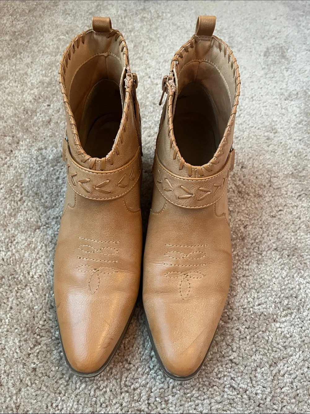 Frye & Co Palma Western Booties - Picture 2 of 10